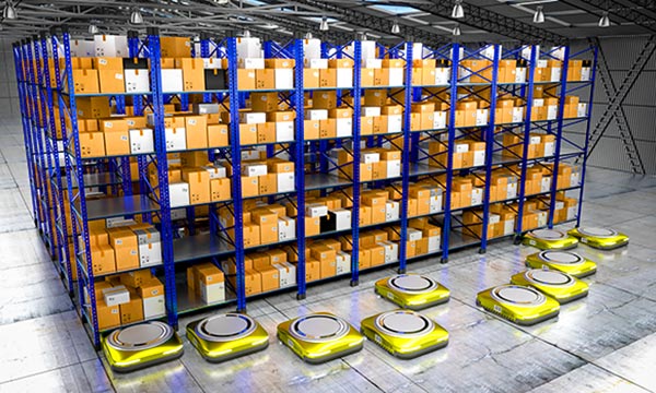 Floor Flatness Testing a Large Warehouse
