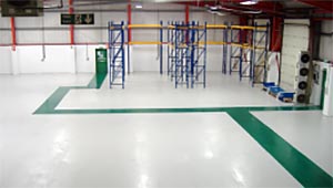 Completed Refurbished Epoxy Coated Floor