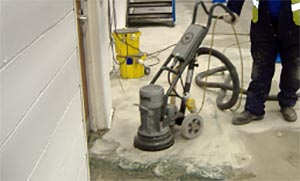 Floor Preparation In Progress