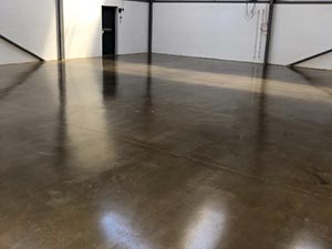 Industrial Polished Concrete Floor